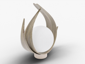bedside table lamp 3D Модель