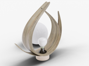 bedside table lamp 3D Модель