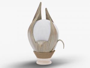 bedside table lamp Modello 3D