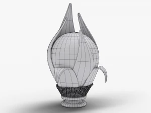 candeeiro de mesa de cabeceira Modelo 3D