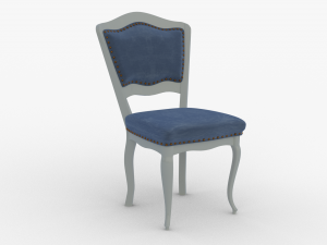 classic dining chair 3D 模型