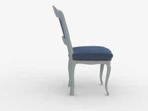classic dining chair 3D 모델