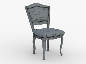 classic dining chair 3D 모델