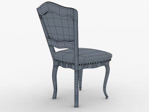 classic dining chair 3D 모델