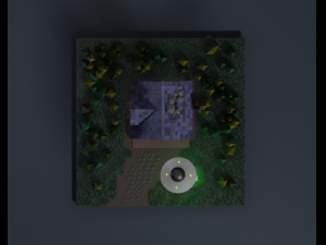 house in the forest Modelo 3D