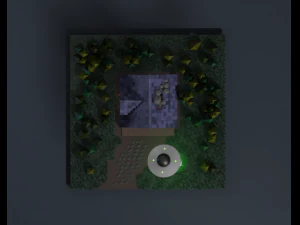 house in the forest 3D Model