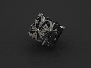Medieval ring 3d print model 3D 打印模型