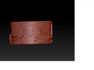 storia del modello di stampa 3d del blues Modello di stampa 3D