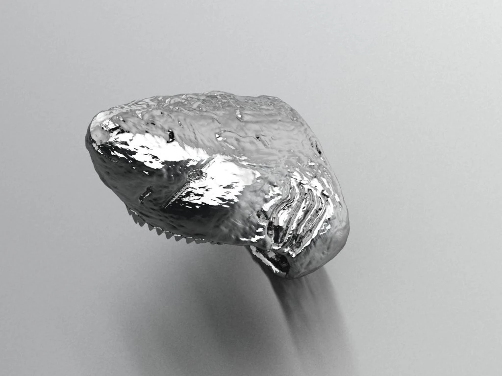 shark zombie ring 3d print model 3D Print Model .c4d .max .obj .3ds .fbx .stl .blend