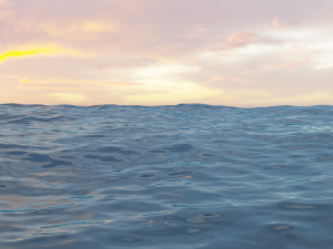 Ocean sea waves 3D Model