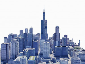 Willis tower 3D Model