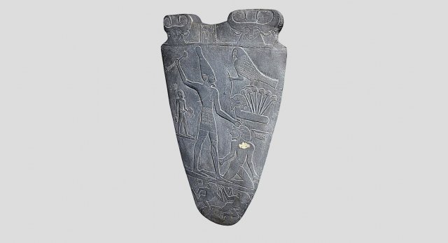 Narmer Palette-ancient egypt Modello 3D .c4d .max .obj .3ds .fbx .stl .blend 
