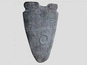 Narmer Palette-ancient egypt Modello 3D