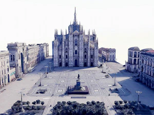 Catedral de Mil&aacute;n Modelo 3D