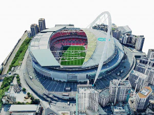 Стадіон Уемблі 3D Модель