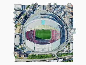 Стадіон Уемблі 3D Модель