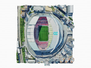 Wembley Stadium 3D Model