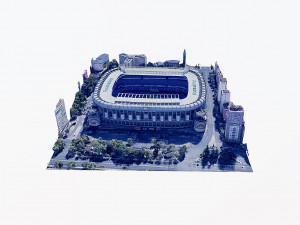 Santiago Bernabeu stadium Modèle 3D