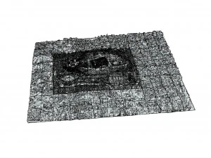 Acropolis of Athens - Parthenon- panoramic 3D Model