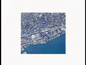 The CN Tower-skyline 3D-Modell