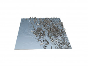 The CN Tower-skyline 3D-Modell