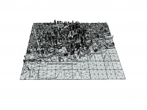 The CN Tower-skyline 3D-Modell