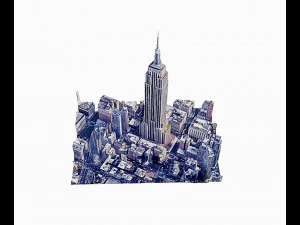 Empire State Building Modello 3D
