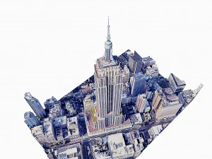 Empire State Building Modello 3D