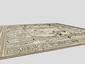 Ancient Egypt Carvings-Dendera 3D Model