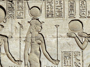 Ancient Egypt Carvings-Dendera Modelo 3D