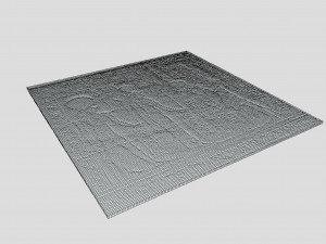Ancient Egypt Carvings-Dendera Modelo 3D