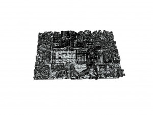 Milan Cathedral - aerial view Modèle 3D