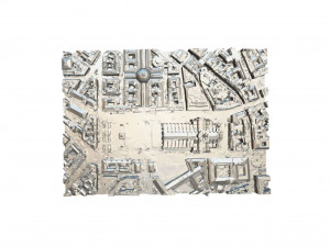 Milan Cathedral - aerial view Modèle 3D