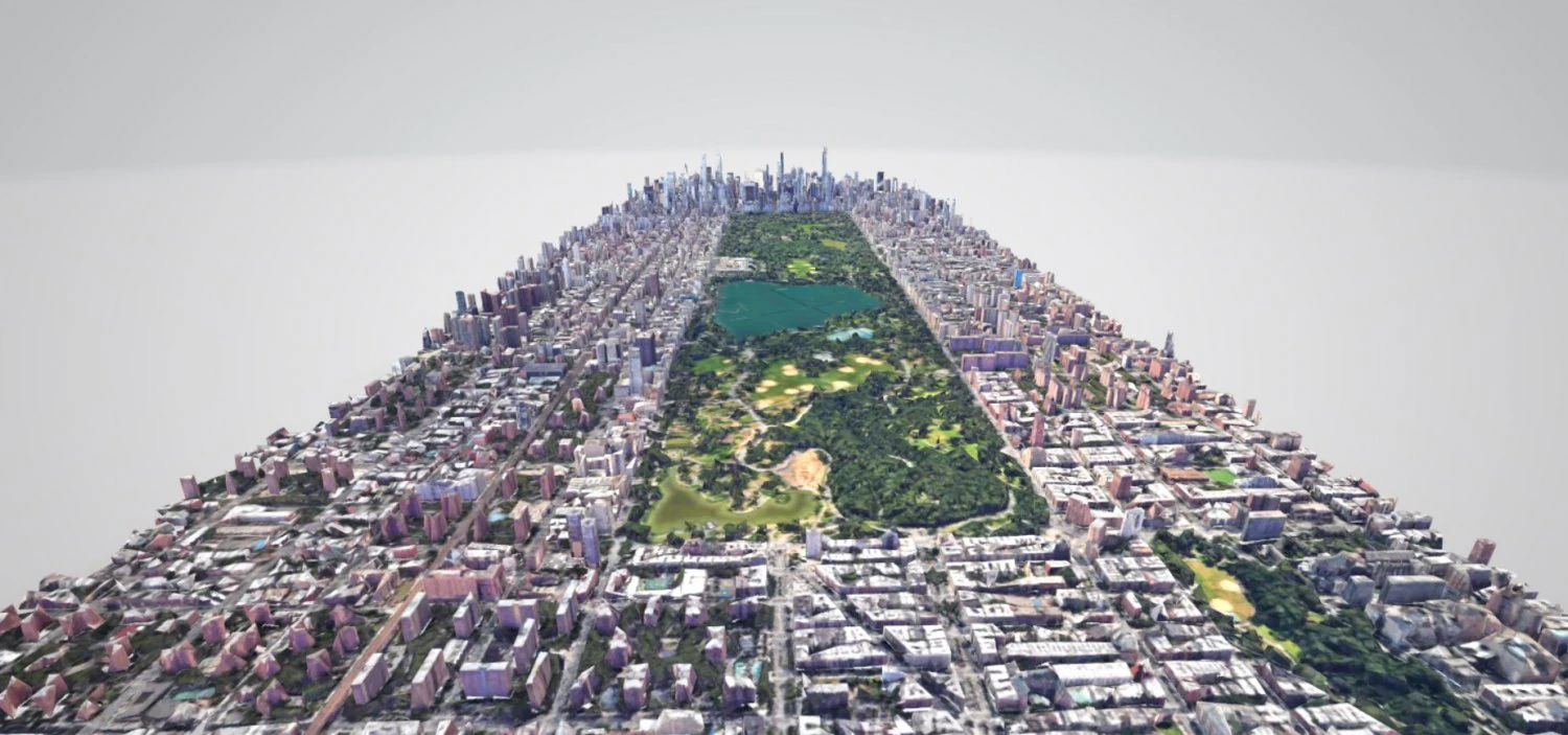 Central Park-New York city 3D Model .c4d .max .obj .3ds .fbx .stl .blend 