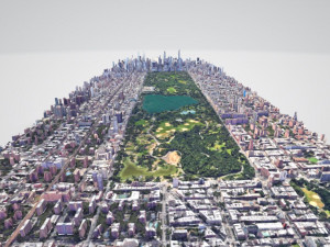 Central Park-New York city 3D मॉडल