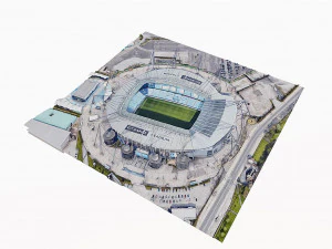 Stadio del Manchester City Modello 3D