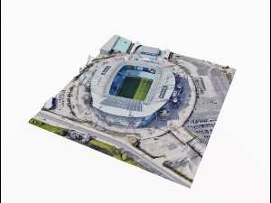 Manchester City Stadium 3D मॉडल