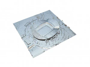 Stadio del Manchester City Modello 3D