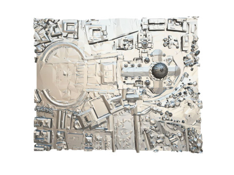 St Peters Square-San Pietro- Vatican 3D Model