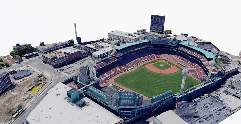 Fenway Park Modelo 3D .c4d .max .obj .3ds .fbx .stl .blend 