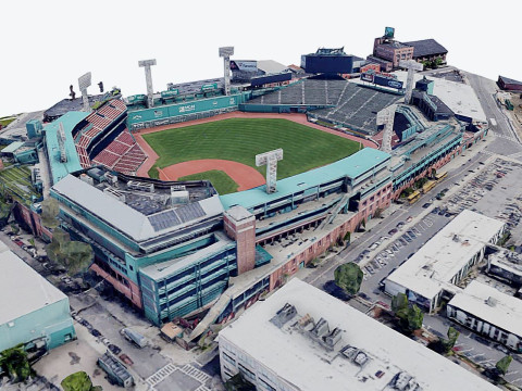Fenway Park Modelo 3D