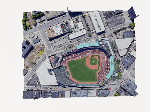 Fenway Park Modelo 3D