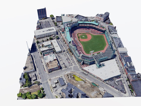 Fenway Park Modelo 3D