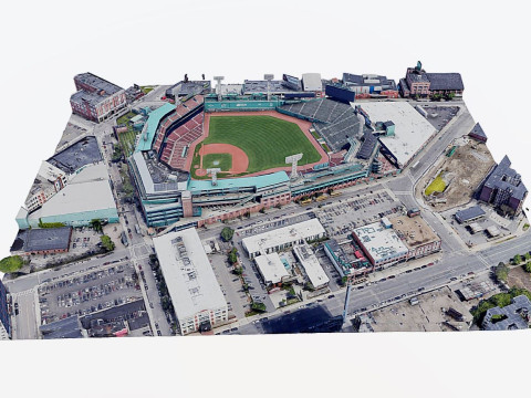 Fenway Park Modelo 3D