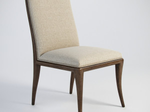 florence side chair Modèle 3D