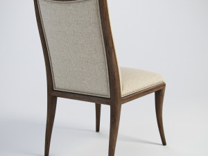 florence side chair 3Dモデル