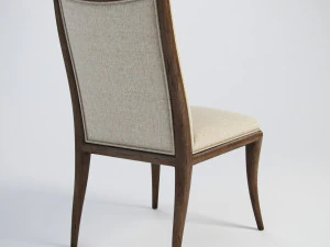 florence side chair 3D Model