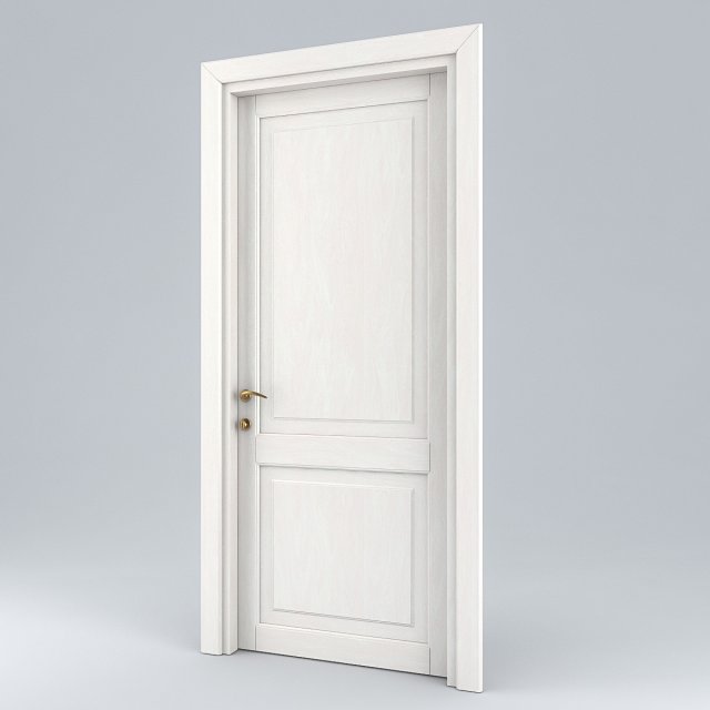 door Modelo 3D .c4d .max .obj .3ds .fbx .stl .blend 