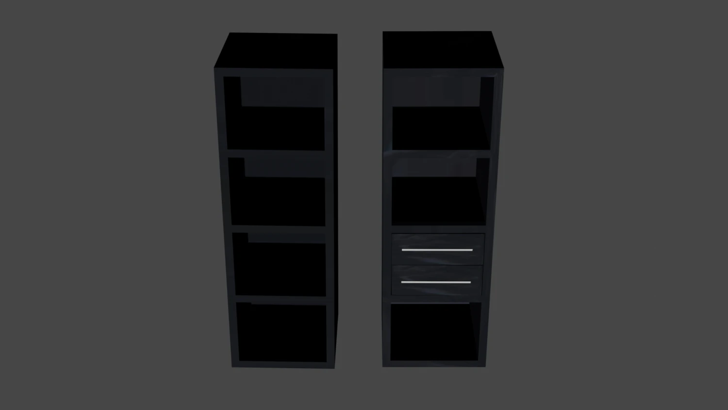 tv stand sides 3D Model .c4d .max .obj .3ds .fbx .stl .blend 