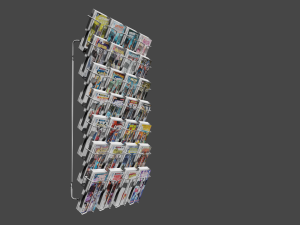 comic book stand 3D 模型